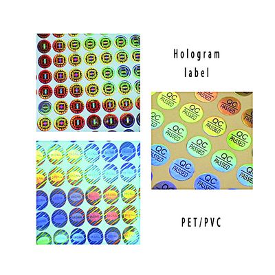 반대 위조인 디자인 로고 3D 홀로그래프 보안 스티커