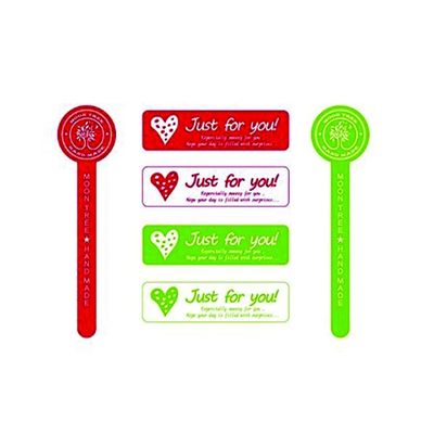 식품 케이크 상자를 위한 비어 있는 열 라벨을 프린팅하는 CMYK