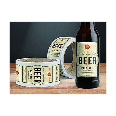 인쇄된 플라스틱 로고 셀프 접착제 스티커 식품 포도주병 라벨 스티커