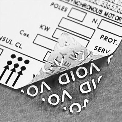 화장품을 위한 ISO9001 신뢰성 탬퍼 분명한 보안 레이블