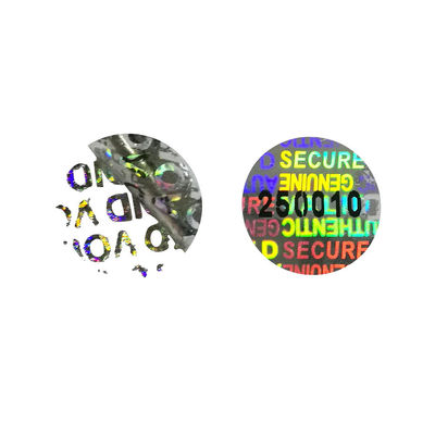 반대 ISO9001 보안은 홀로그래프 비닐 스티커를 날조합니다