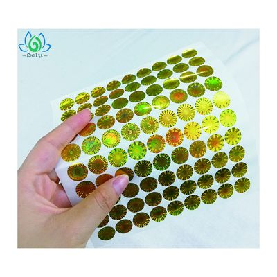 내유성 방수 3D 홀로그램 탬퍼 분명한 보안 레이블