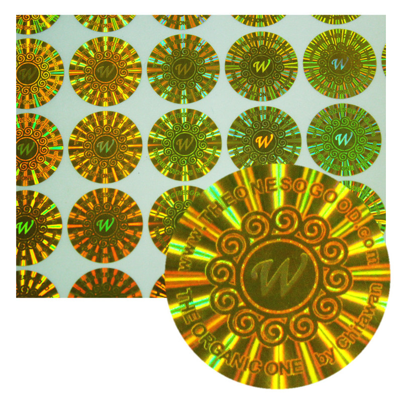 반대 위조인 디자인 로고 3D 홀로그래프 보안 스티커